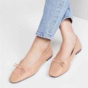 SCHUTZ Arissa Nude Ballet Flats
